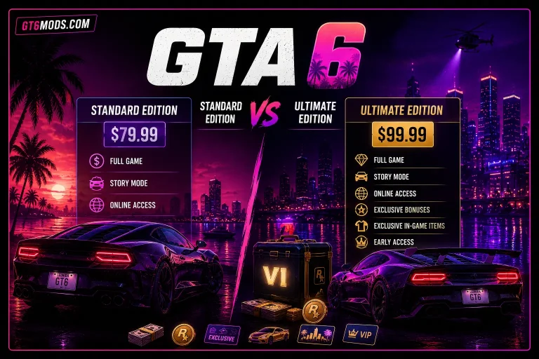 GTA 6 Standard vs Ultimate Edition