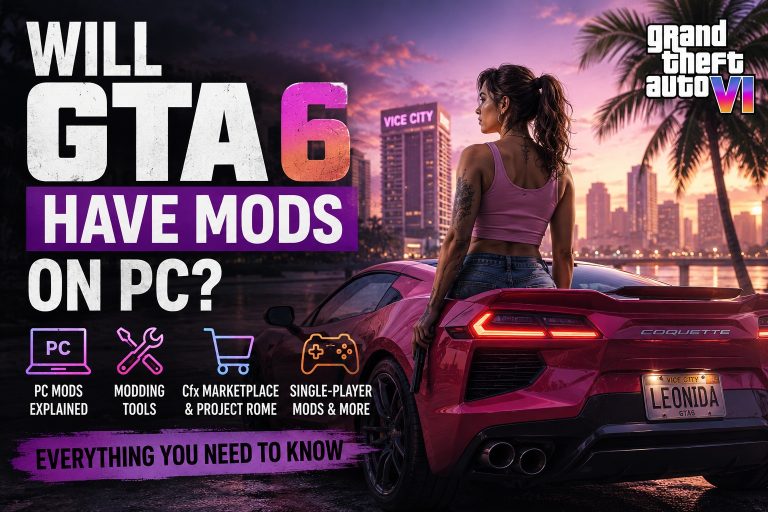 Will GTA 6 Have Mods on PC? Everything We Know (2026)