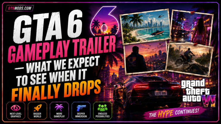 GTA 6 gameplay trailer what to expect mechanics systems