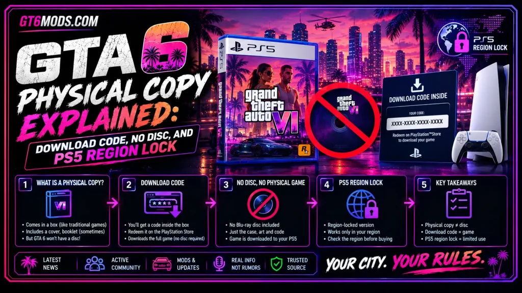 GTA 6 physical copy