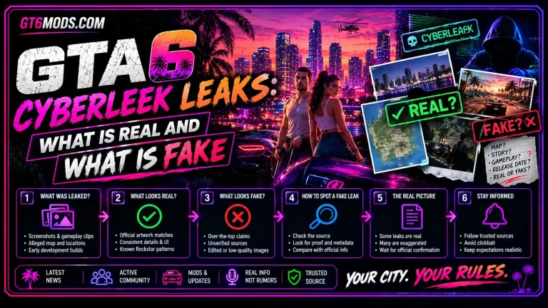 GTA 6 Cyberleek leaks